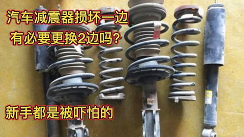 汽车减震器更换多少钱