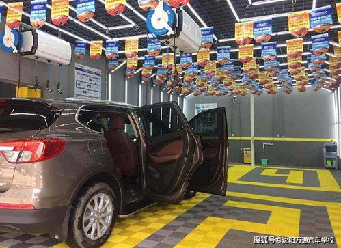 开一家汽车美容店要多少钱