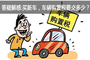 汽车购置税是多少钱
