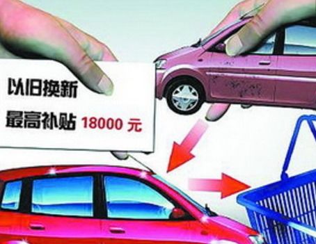 汽车以旧换新能补多少