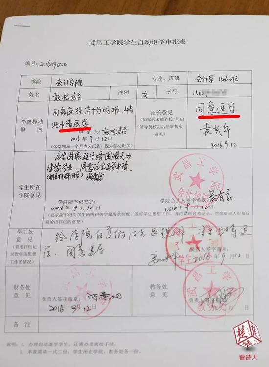 女孩留学1年后退学回国考专科