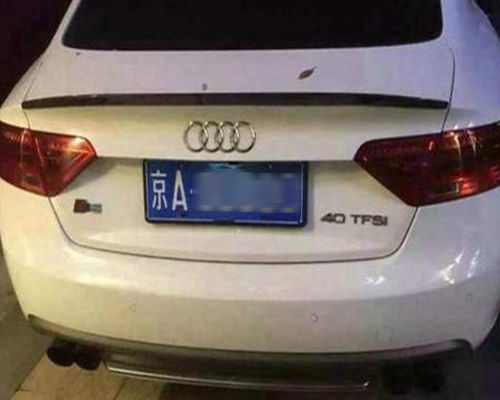 办理汽车牌照多少钱
