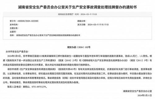 养老院火灾致20死 国务院挂牌督办