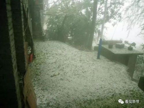 四川一地遭冰雹袭击 居民:吓得腿发抖
